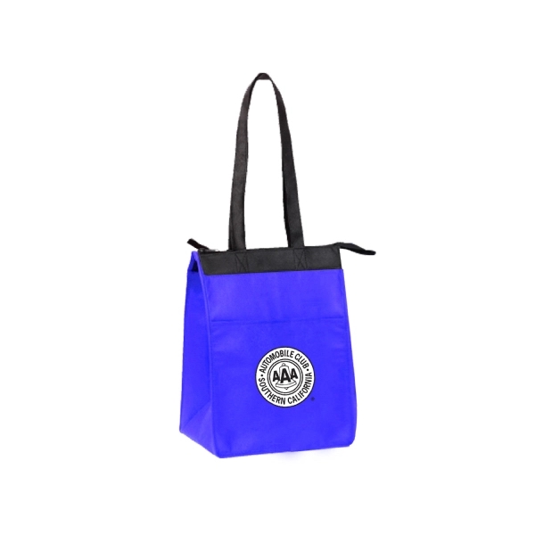 Non-Woven Insulated Zippered Lunch Tote... from ASI 31517 Admart Products / Admart Line