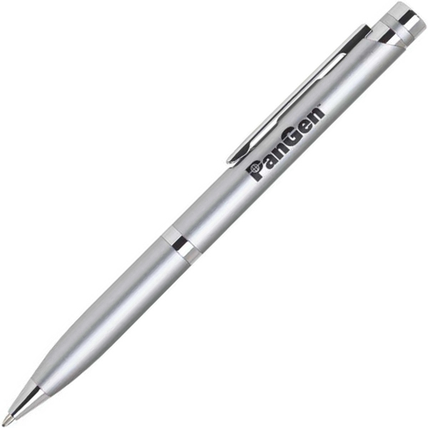 Aluminum twist-action ballpoint pen with a stylish and colorful body with... from ASI 68190 Lungsal / Lungsal
