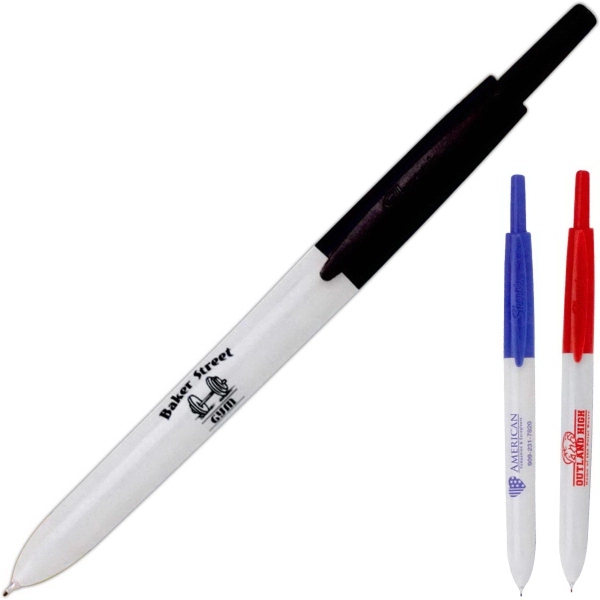 Retractable permanent marker with ultra fine point.... from ASI 84833 Newell Custom Writing Instruments / Newell Brands