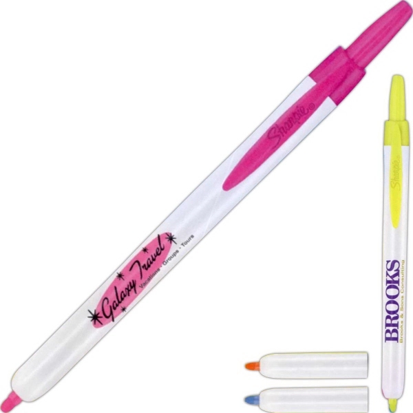Retractable highlighter with non-toxic ink and smear guard.... from ASI 84833 Newell Custom Writing Instruments / Newell Brands