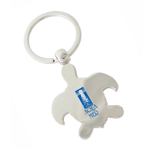 Minature metal sea turtle keychain.... from ASI 31517 Admart Products / Admart Line