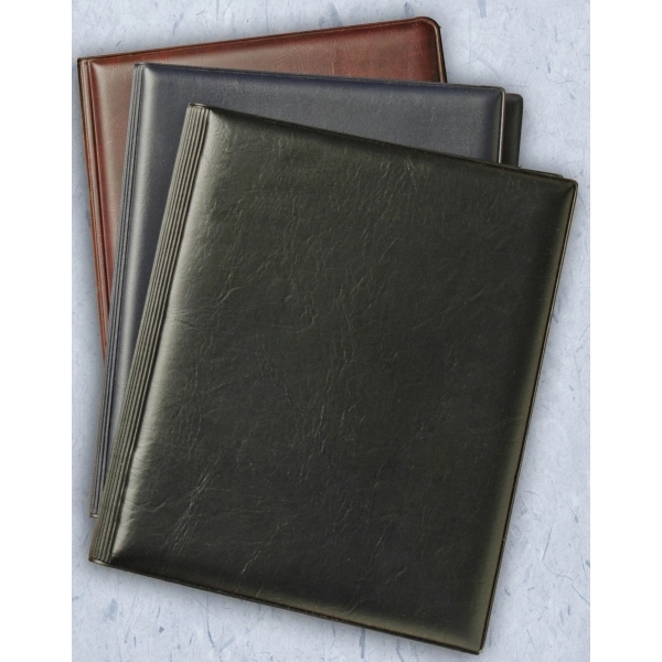 Executive week planner with a padded heat sealed vinyl cover and... from ASI 48575 Datamax International Inc / The Datamax Collection