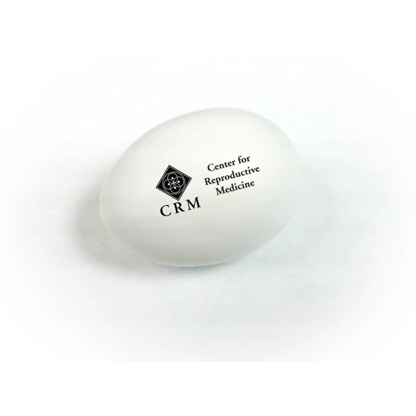 Egg shaped squeezable stress reliever.... from ASI 74779 O & S Supply Company LLC / O & S Supply Company