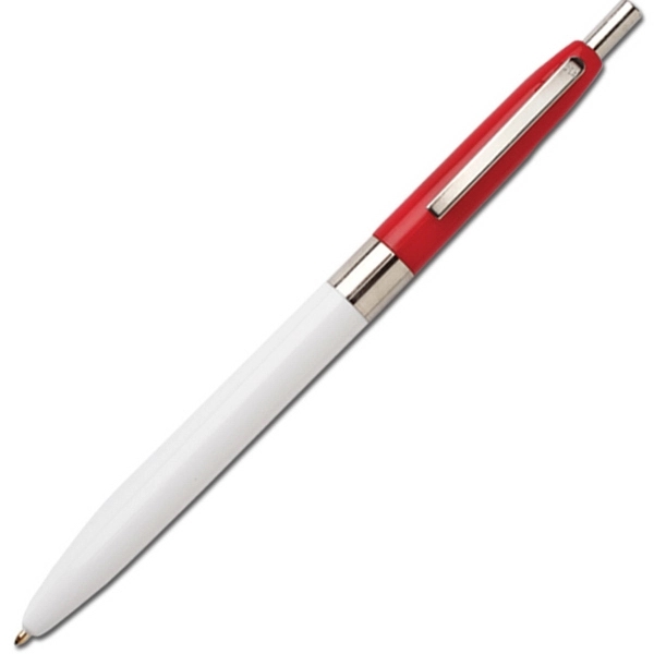 Retractable ballpoint pen with chrome trim. Budget saving refillable.... from ASI 58805 HPC Global / HPC Global