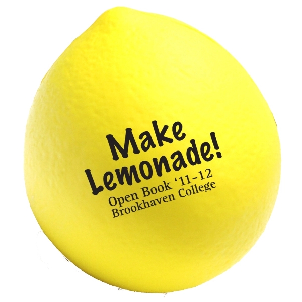 Stress reliever in lemon shape.... from ASI 74779 O & S Supply Company LLC / O & S Supply Company