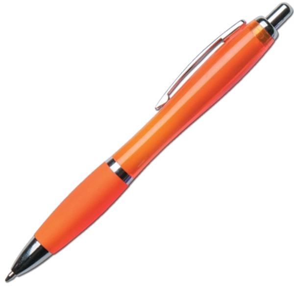 Retractable ballpoint pen with soft touch grip.... from ASI 58805 HPC Global / HPC Global