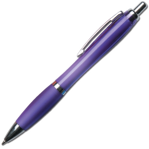 Retractable ballpoint pen with soft touch grip.... from ASI 58805 HPC Global / HPC Global