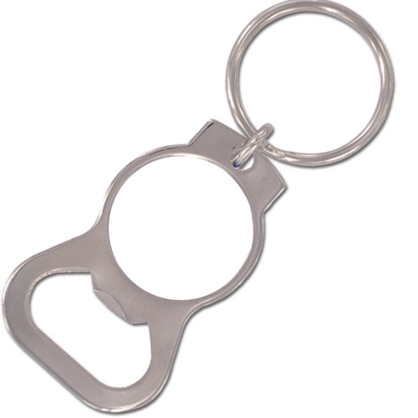 Metal bottle opener key chain with epoxy dome protection.... from ASI 58805 HPC Global / HPC Global