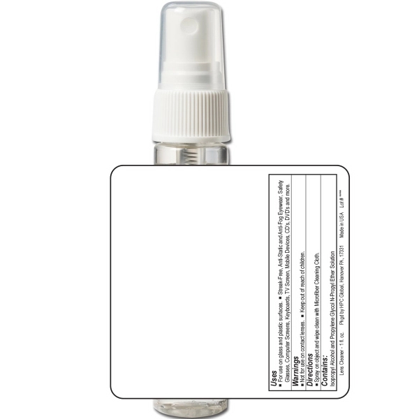 Lens and Screen cleaner 1 oz. spray bottle, formulated and manufactured... from ASI 58805 HPC Global / HPC Global