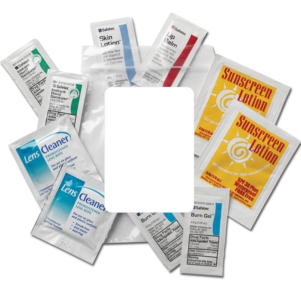 Beach Kit in clear resealable bag.... from ASI 58805 HPC Global / HPC Global