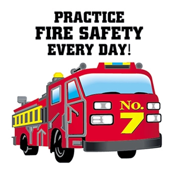 Promote fire safety with bold fire engine tattoos & safety pledge.... from ASI 43530 California Tattoos