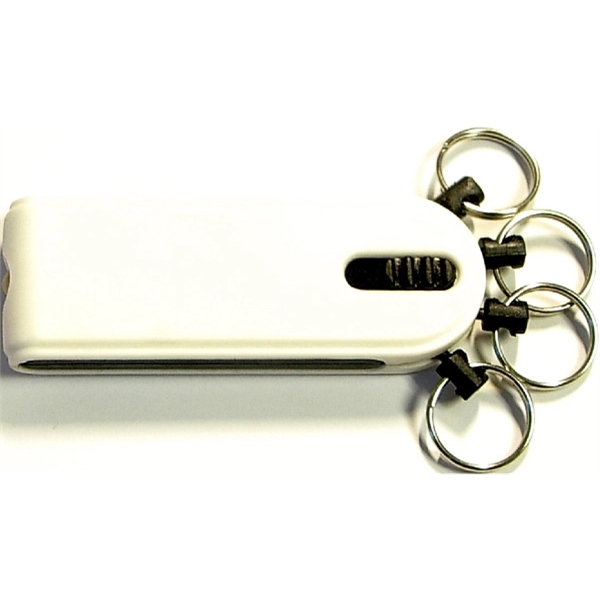 LED flashlight Key holder with on/off switch.... from ASI 74585 Nu Promo International / Nu Promo Line