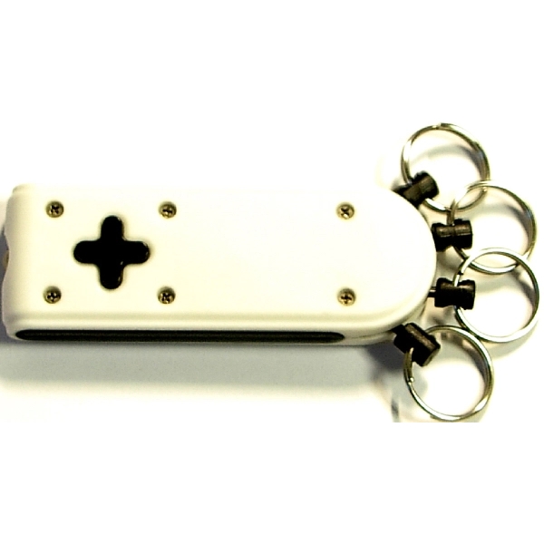 LED flashlight Key holder with on/off switch.... from ASI 74585 Nu Promo International / Nu Promo Line