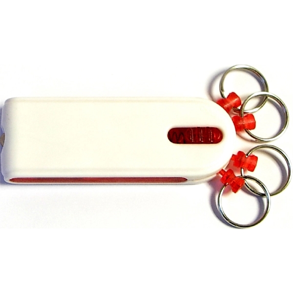 LED flashlight Key holder with on/off switch.... from ASI 74585 Nu Promo International / Nu Promo Line