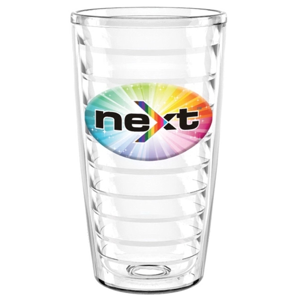 16 oz. Shelby Clear Double Wall Insulated Tritan™ tumbler. Includes choice... from ASI 73871 Next Promotions LLC