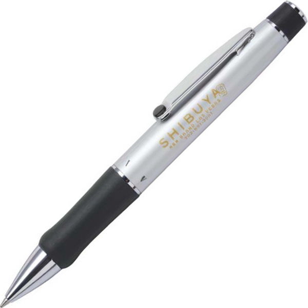 Jumbo, heavyweight brass twist-action ballpoint pen with lacquer finish and comfort... from ASI 68190 Lungsal / Lungsal
