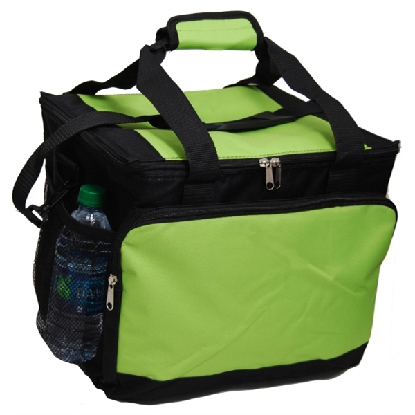 Thirty-six can cooler with zipper closure.... from ASI 34046 Allcasion Travelware Co