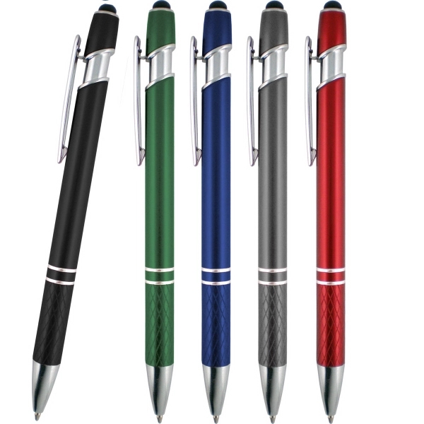 Click Action Stylus Metal Pen... from ASI 52387 Empire USA