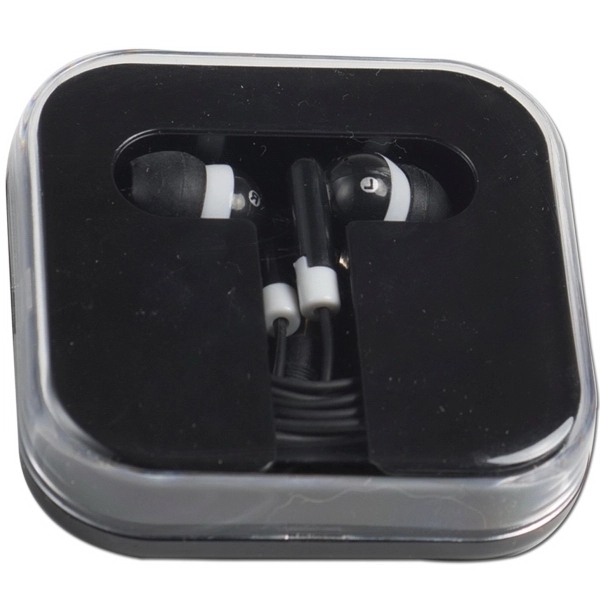Padded ear buds with 3.5 mm stereo audio jack... from ASI 58805 HPC Global / HPC Global