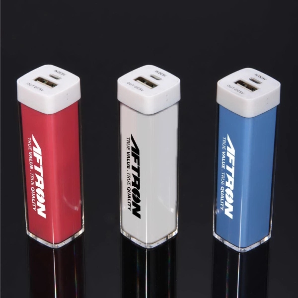 Portable USB Power Bank. 2200 mAh Capacity. Includes charging cable. Input:... from ASI 30112 ACE Products / Ace Line