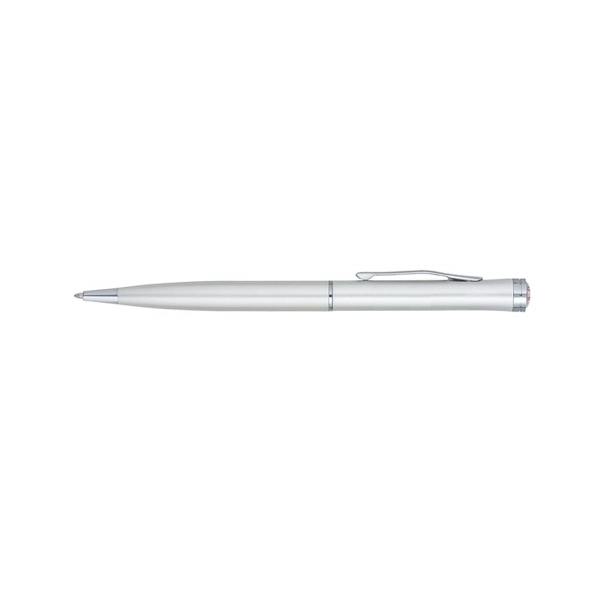 Twist action mechanism ballpoint pen with chrome clip, trims and Epoxy... from ASI 41511 Brainchild USA Inc / BrainChild Gift Club