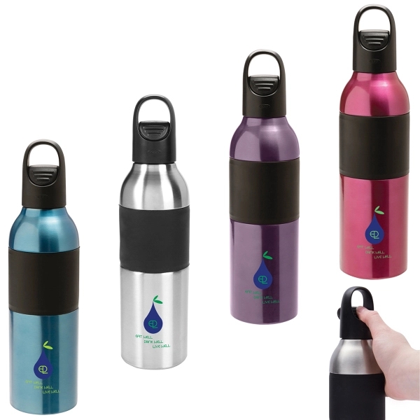 Customizable 24 oz. push-top bottle, available in limited bold colors.... from ASI 62190 Illini