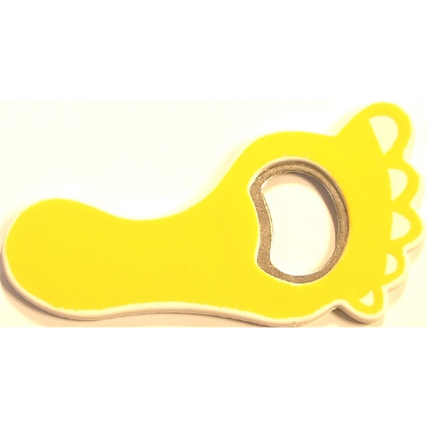 Jumbo size foot shape magnetic bottle opener.... from ASI 74585 Nu Promo International / Nu Promo Line