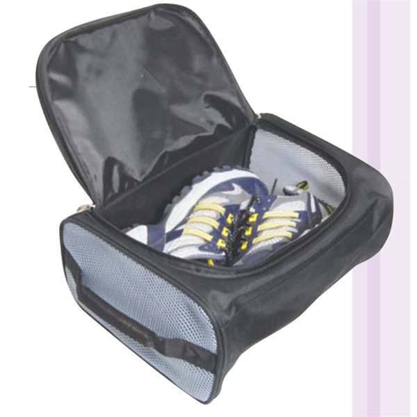 Shoe bag with comfort top grab handle.... from ASI 34046 Allcasion Travelware Co