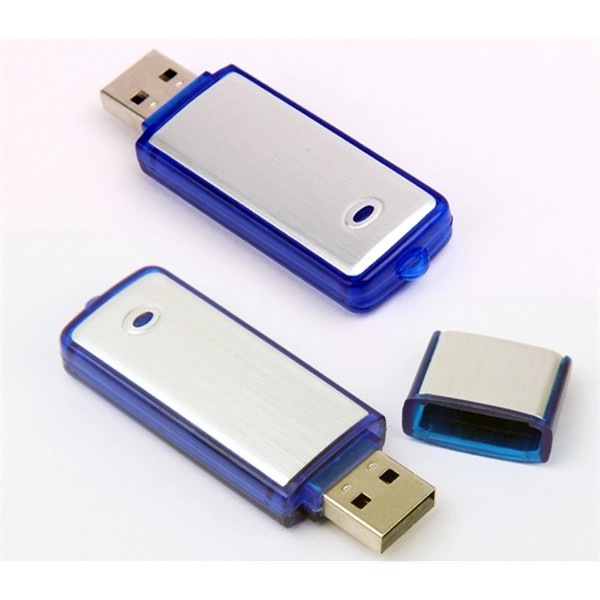 Classic translucent LED USB flash drive available in several capacities with... from ASI 37218 Athena Promo (tm)