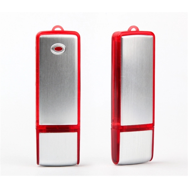 Classic translucent LED USB flash drive available in several capacities with... from ASI 37218 Athena Promo (tm)