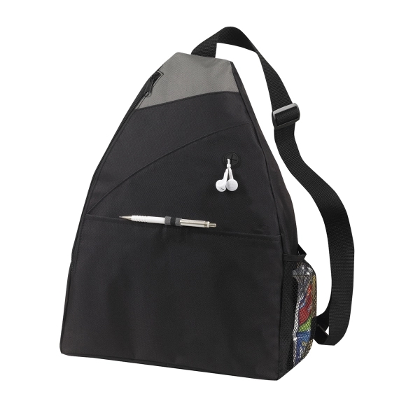 Backpack with large main zipper compartment.... from ASI 41511 Brainchild USA Inc / BrainChild Gift Club