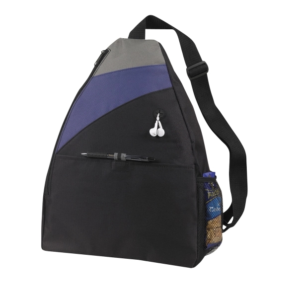 Backpack with large main zipper compartment.... from ASI 41511 Brainchild USA Inc / BrainChild Gift Club