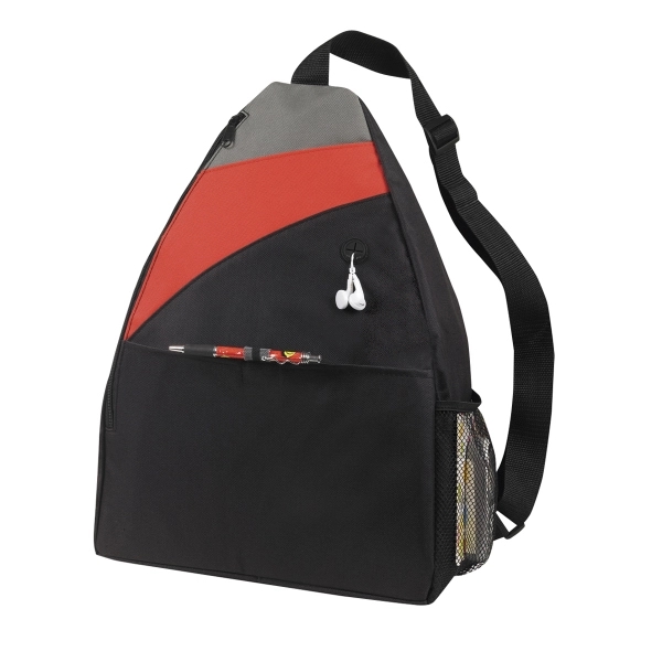 Backpack with large main zipper compartment.... from ASI 41511 Brainchild USA Inc / BrainChild Gift Club
