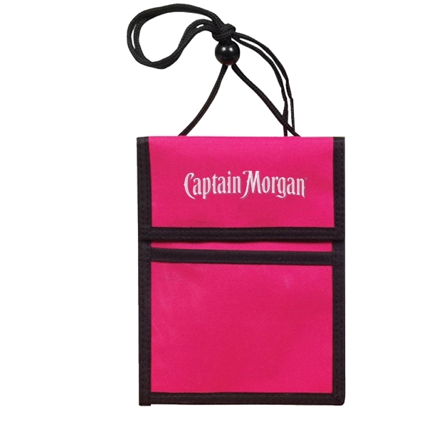 Badge holder. Multi pocket badge holder with velcro top flap opening.... from ASI 31517 Admart Products / Admart Line