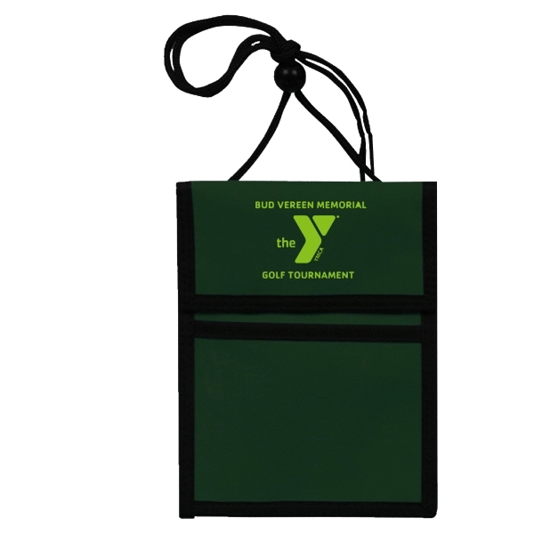 Badge holder. Multi pocket badge holder with velcro top flap opening.... from ASI 31517 Admart Products / Admart Line