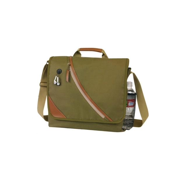 Deluxe executive messenger bag.... from ASI 41511 Brainchild USA Inc / BrainChild Gift Club