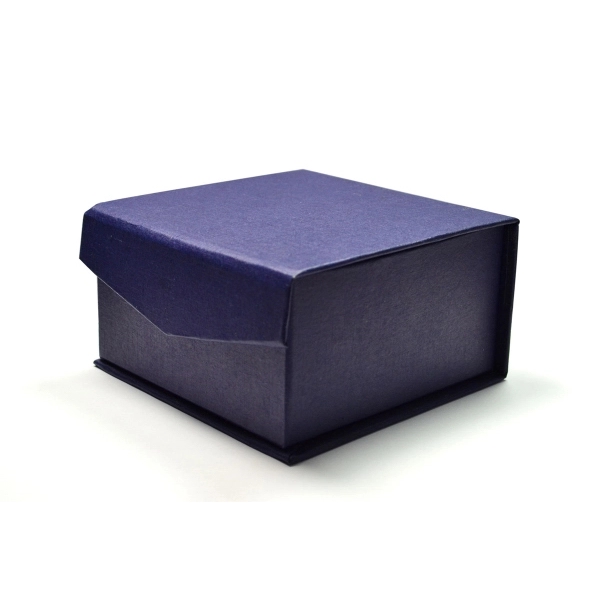 Round glass crystal business card holder paperweight.... from ASI 40544 Binaco / Binaline