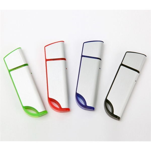 Transluscent edge USB flash drive with multiple capacities and colors available.... from ASI 37218 Athena Promo (tm)