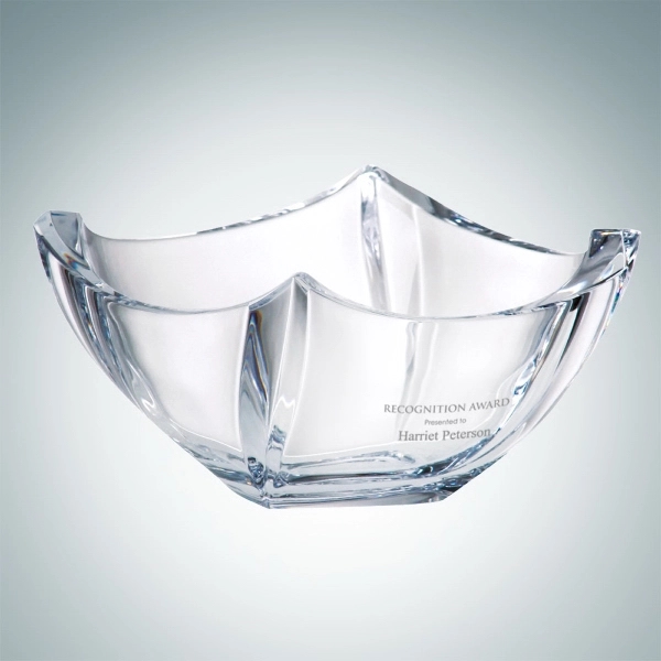 Colosseum bowl made of molten crystal and measuring 4 1/4" x... from ASI 47791 Best Deal Awards / Best Deal Awards