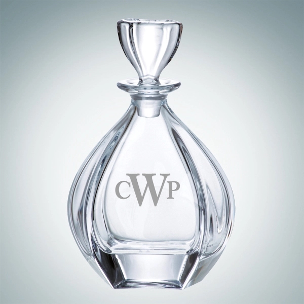 Decanter made of ecologically clean molten crystal glass with a 32... from ASI 47791 Best Deal Awards / Best Deal Awards