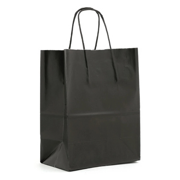 High gloss attractive paper shopping bag. 8" x 4.75" x 10.5".... from ASI 92480 Uniflex / U F