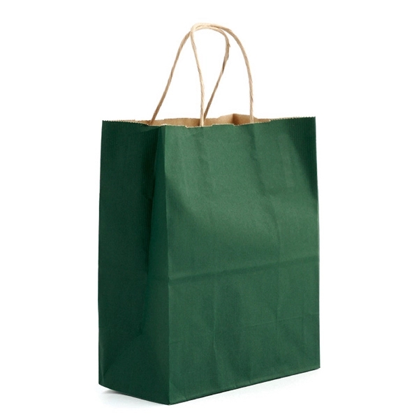 Pinstripe Matte Shopping Bags, 8" x 4.75" x 10.5".... from ASI 92480 Uniflex / U F