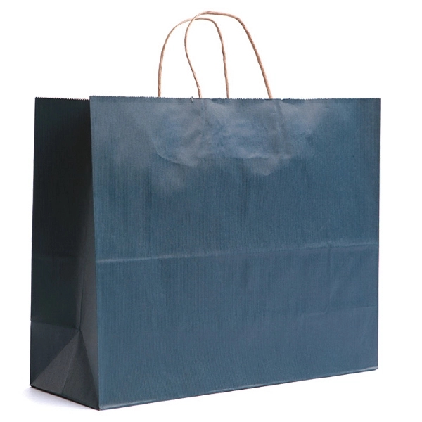 Pinstripe Matte Shopping Bags, 16" x 6" x 13".... from ASI 92480 Uniflex / U F