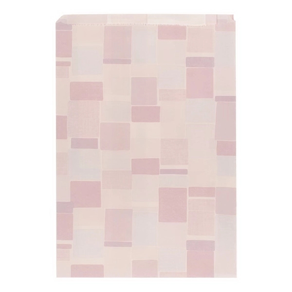 Paper merchandise bag with random paper designs. 12" x 3" x... from ASI 92480 Uniflex / U F
