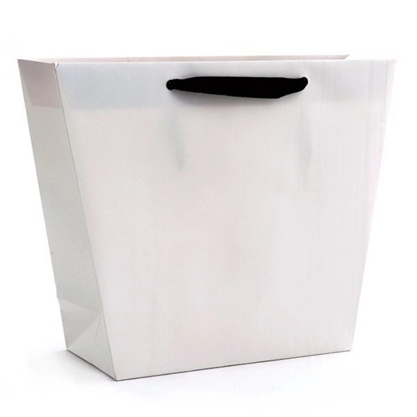 Trapezoid bags, 13-9" x 4" x 10". Heavyweight, matte laminated color... from ASI 92480 Uniflex / U F