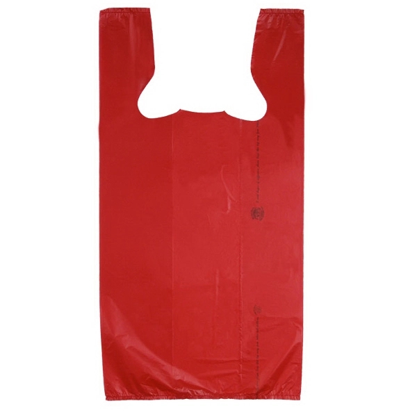 T-shirt bag, 12" x 7" x 22", made of high density... from ASI 92480 Uniflex / U F