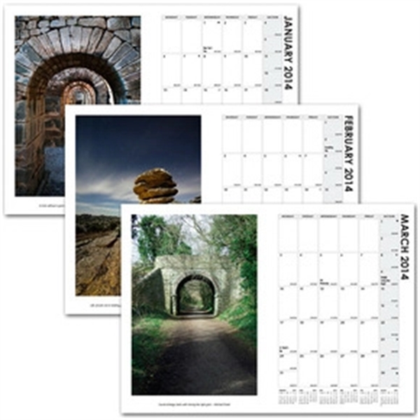 5" x 7" Planner w/ full-color images, foil or deboss imprint,... from ASI 91340 Journalbooks/Timeplanner Calendars