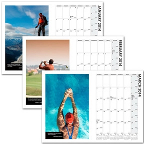 5" x 7" Planner w/ full-color images, foil or deboss imprint,... from ASI 91340 Journalbooks/Timeplanner Calendars