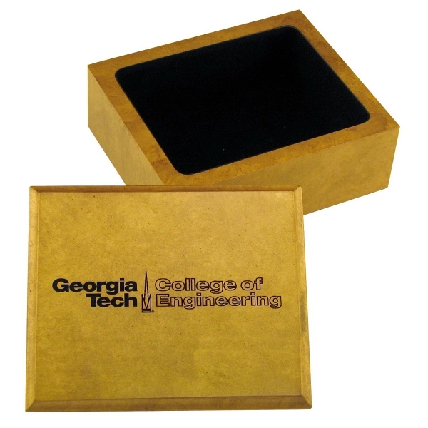 Wood Presentation Box w/ Lift Off Lid... from ASI 88156 Solid Dimensions Inc / Solid Dimensions Line