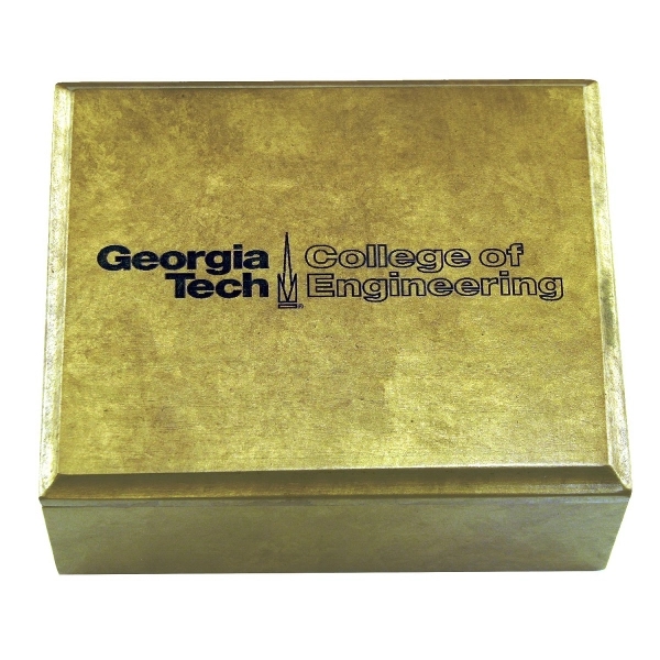 Wood Presentation Box w/ Lift Off Lid... from ASI 88156 Solid Dimensions Inc / Solid Dimensions Line